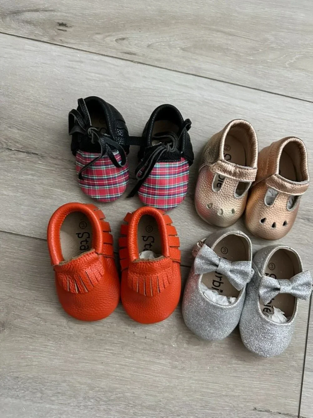 4 pairs Size 2 Size 3 lots Baby Shoes Lots Flash Sale toddler Shoes Sandals